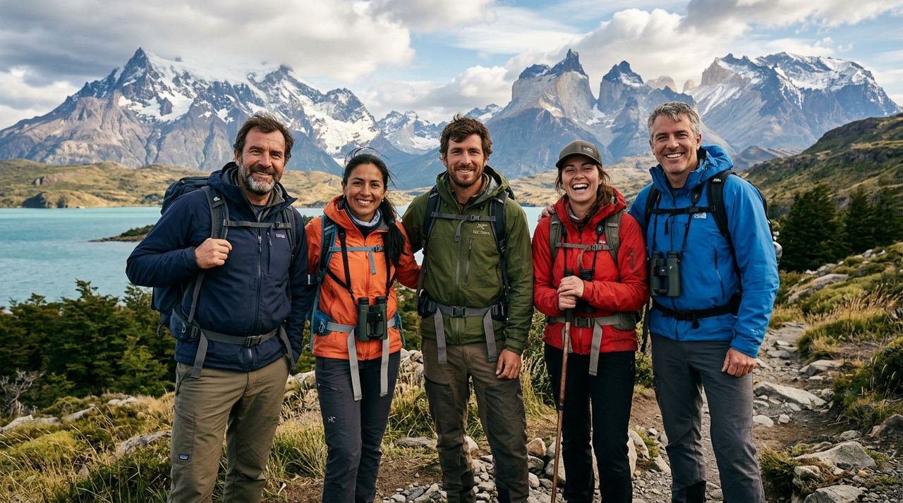 Equipo Remanso Sur en Patagonia